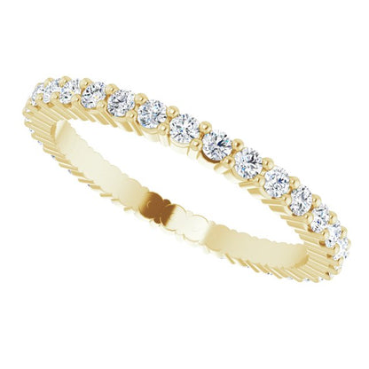 1/2 CTW Natural Diamond Eternity Band, 1.7 mm