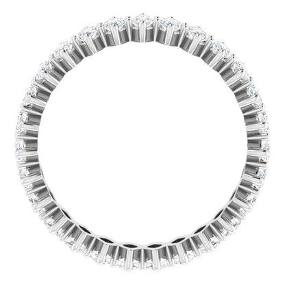 1 7/8 CTW Lab-Grown Diamond Eternity Band, 4.85 mm