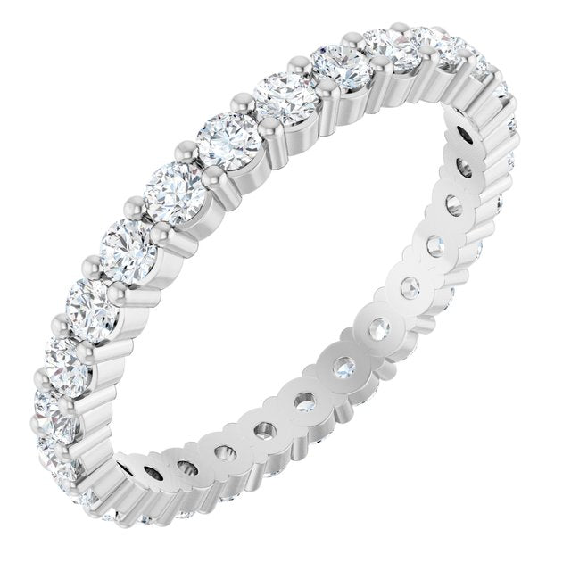 3/4 CTW Natural Diamond Eternity Band, 2.2 mm