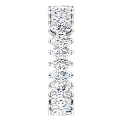 1 7/8 CTW Lab-Grown Diamond Eternity Band, 4.85 mm