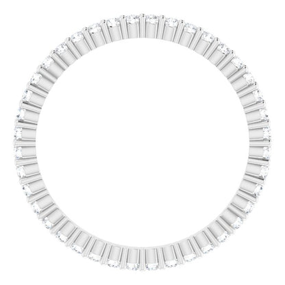 3/8 CTW Natural Diamond Eternity Band, 1.5 mm