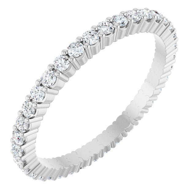 1/2 CTW Natural Diamond Eternity Band, 1.7 mm