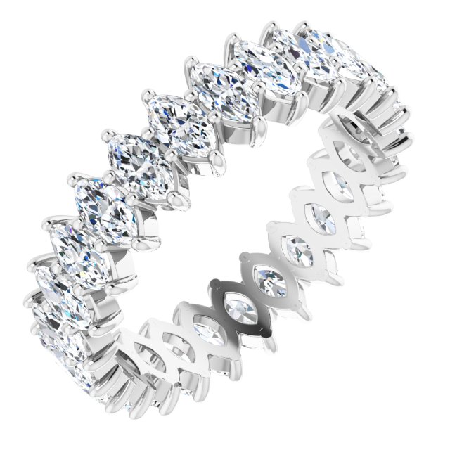 2 1/3 CTW Natural Diamond Eternity Band, 5.18 mm