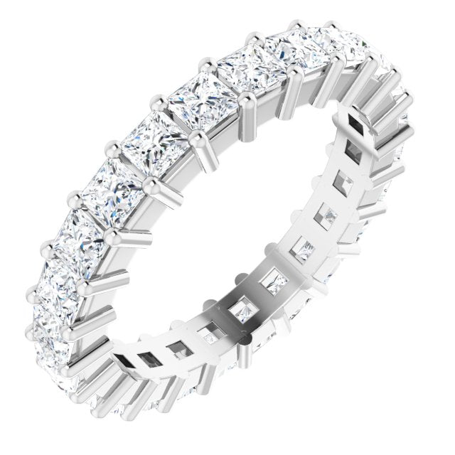 2 1/4 CTW Natural Diamond Eternity Band, 3.45 x 21.86 mm