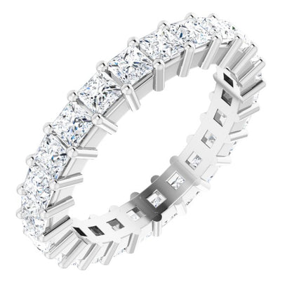 2 1/4 CTW Natural Diamond Eternity Band, 3.45 x 21.86 mm