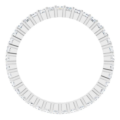 3/4 CTW Natural Diamond Eternity Band, 2.16 mm