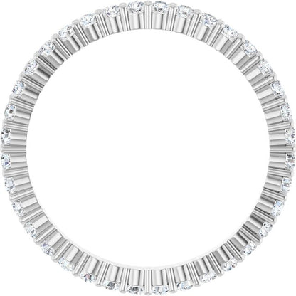 1/2 CTW Natural Diamond Eternity Band, 1.7 mm