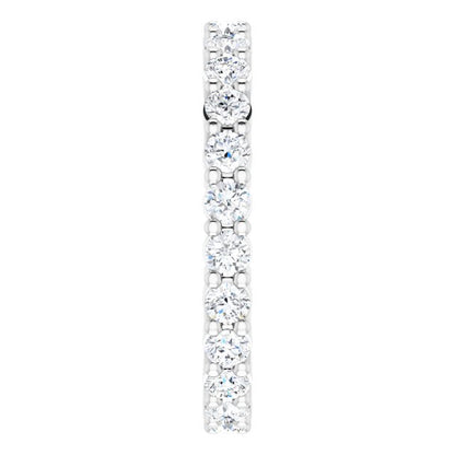 1 1/5 CTW Natural Diamond Eternity Band, 2.45 mm