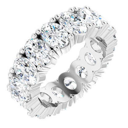 6 3/8 CTW Lab-Grown Diamond Eternity Band, 6.19 mm