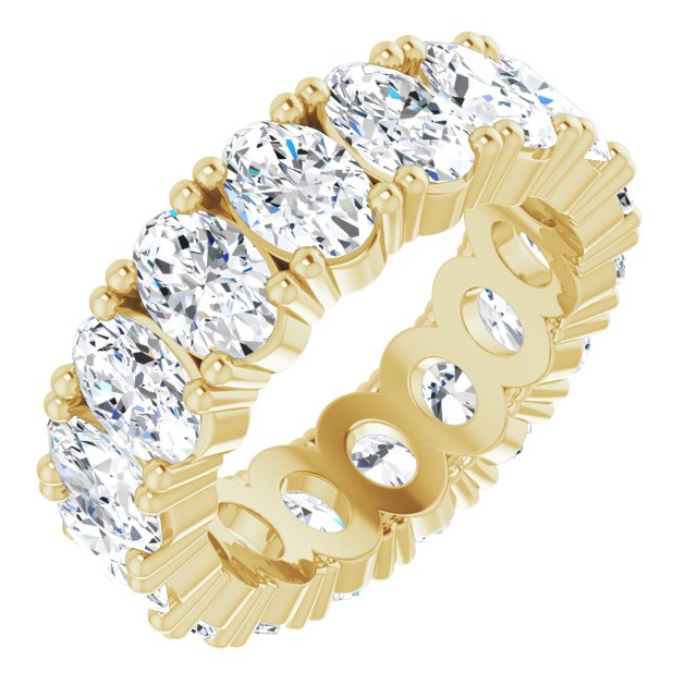 6 3/8 CTW Lab-Grown Diamond Eternity Band, 6.19 mm