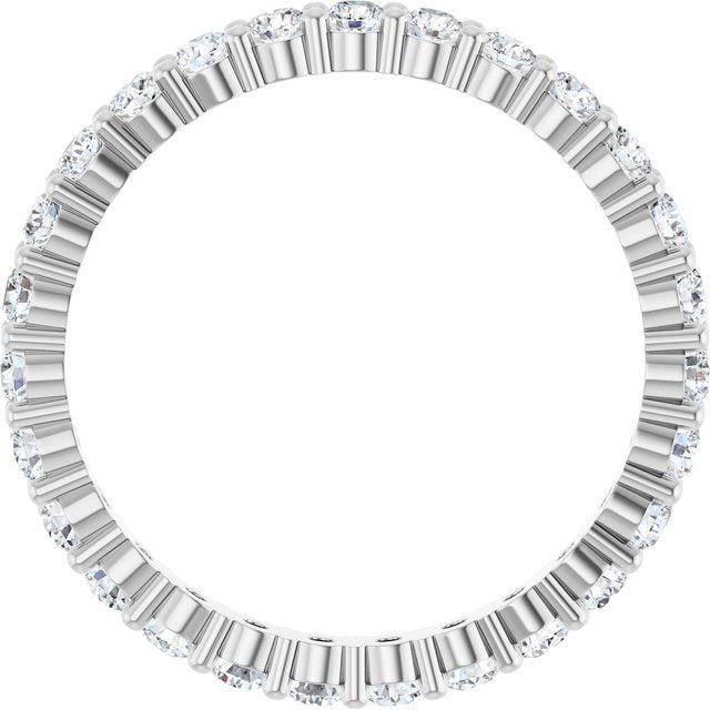 3/4 CTW Natural Diamond Eternity Band, 2.2 mm