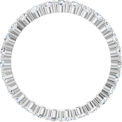 3/4 CTW Natural Diamond Eternity Band, 2.2 mm