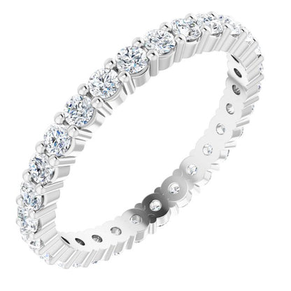 3/4 CTW Lab-Grown Diamond Eternity Band