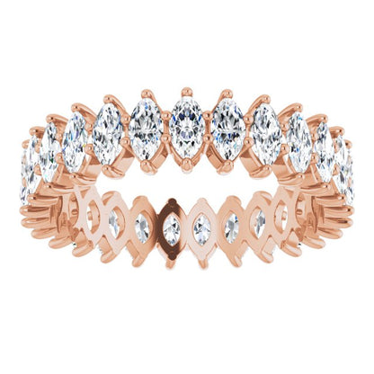 1 7/8 CTW Lab-Grown Diamond Eternity Band, 4.85 mm