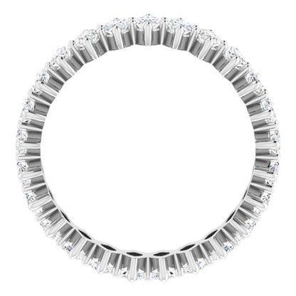 2 1/3 CTW Natural Diamond Eternity Band, 5.18 mm