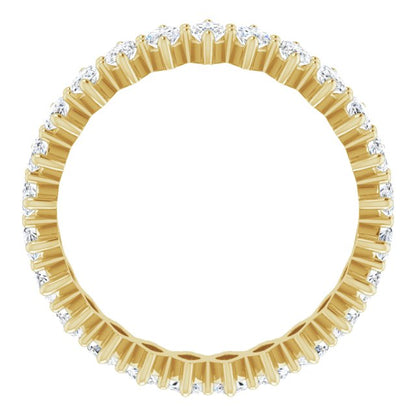 2 1/3 CTW Natural Diamond Eternity Band, 5.18 mm
