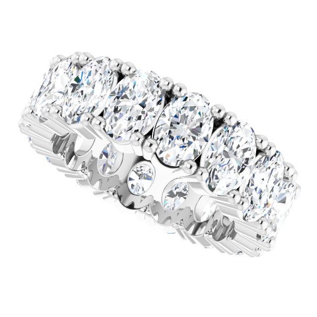 6 3/8 CTW Lab-Grown Diamond Eternity Band, 6.19 mm