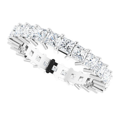 2 1/4 CTW Natural Diamond Eternity Band, 3.45 x 21.86 mm