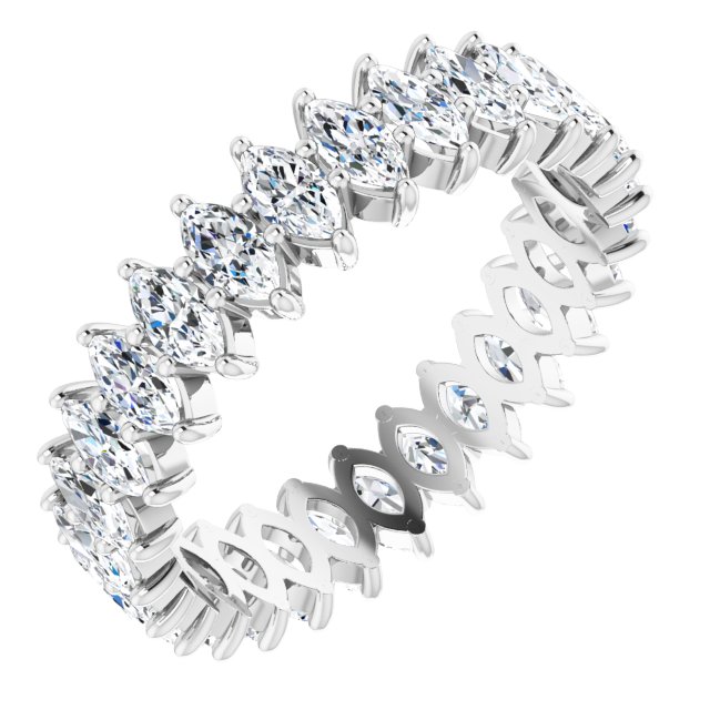 1 7/8 CTW Lab-Grown Diamond Eternity Band, 4.85 mm