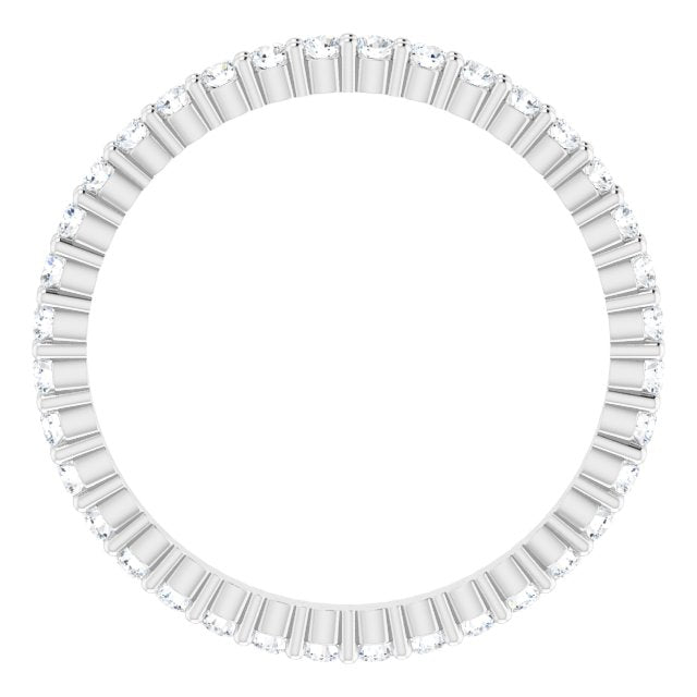 5/8 CTW Lab-Grown Diamond Eternity Band, 1.7 mm
