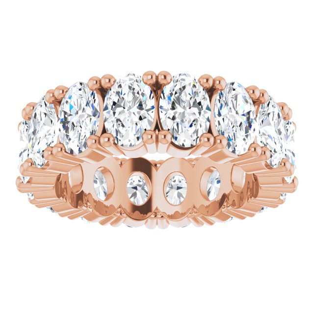 6 3/8 CTW Lab-Grown Diamond Eternity Band, 6.19 mm