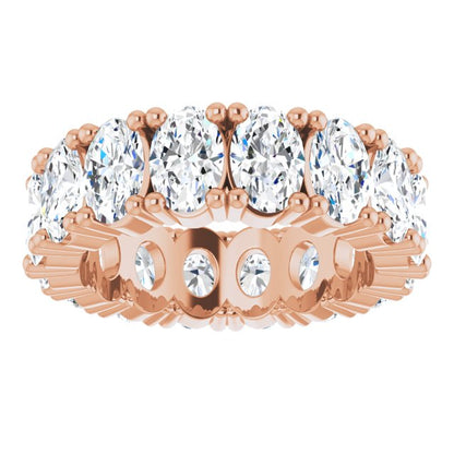 6 3/8 CTW Lab-Grown Diamond Eternity Band, 6.19 mm