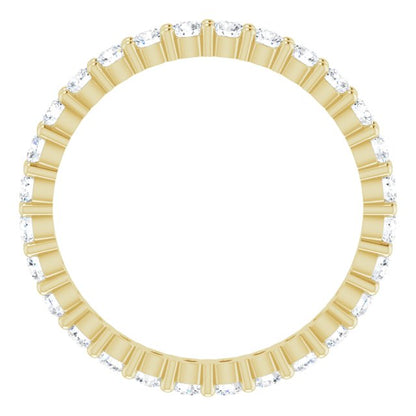 3/4 CTW Lab-Grown Diamond Eternity Band
