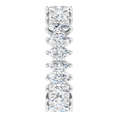 2 1/5 CTW Natural Diamond Eternity Band, 5.18 mm