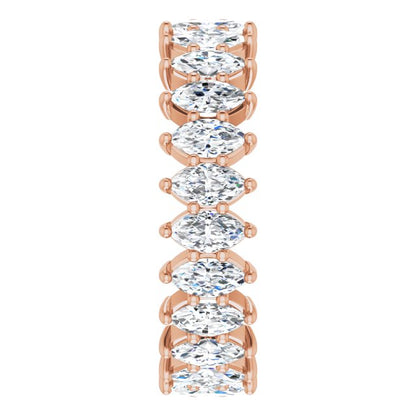 2 1/5 CTW Natural Diamond Eternity Band, 5.18 mm