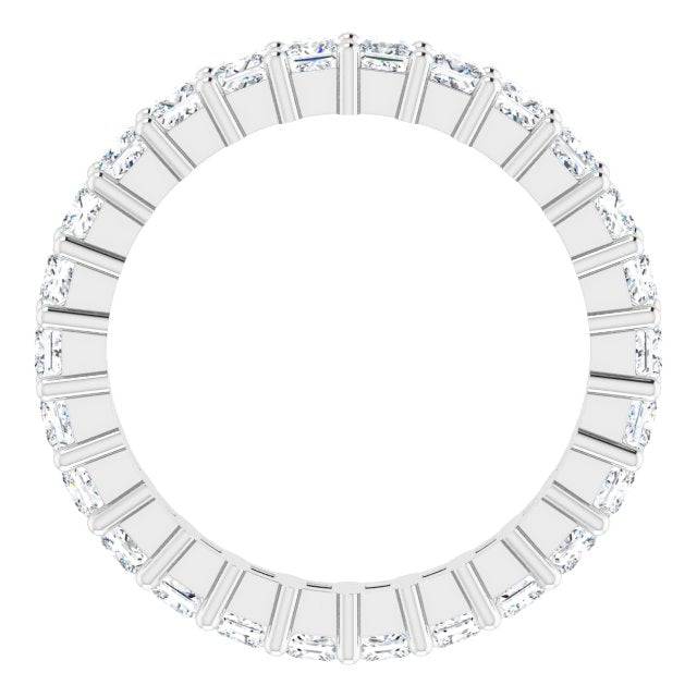 1 7/8 CTW Natural Diamond Eternity Band, 3.12 x 21.4 mm