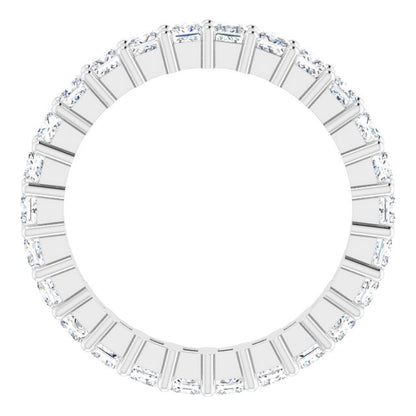 1 7/8 CTW Natural Diamond Eternity Band, 3.12 x 21.4 mm