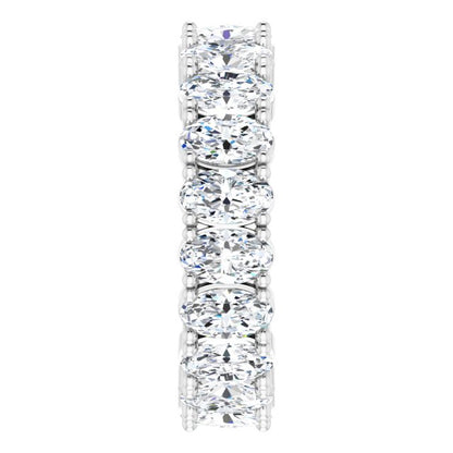 3 5/8 CTW Lab-Grown Diamond Eternity Band, 5.19 mm