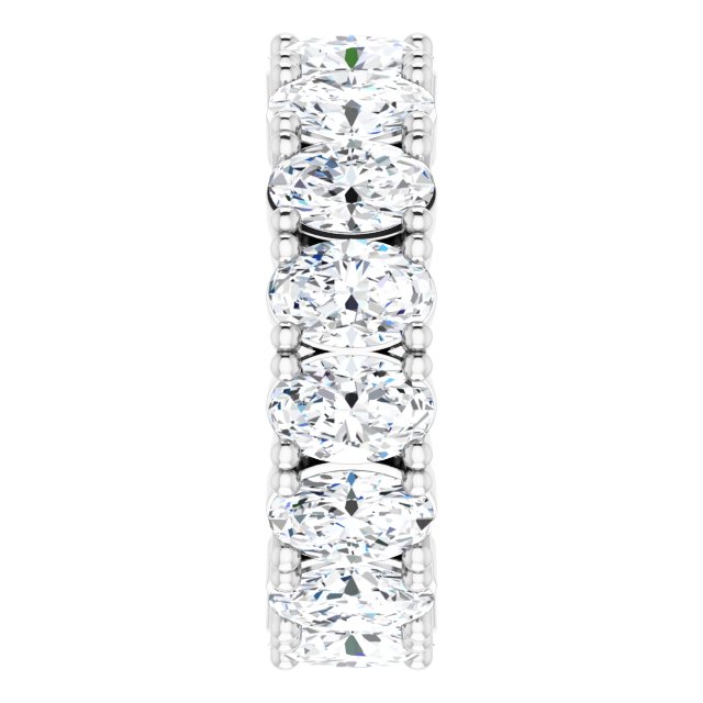 6 3/8 CTW Lab-Grown Diamond Eternity Band, 6.19 mm