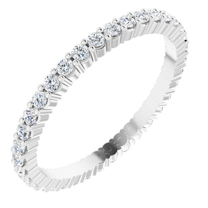 5/8 CTW Lab-Grown Diamond Eternity Band, 1.7 mm