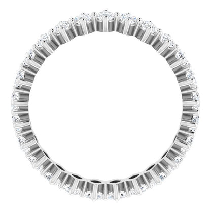 2 1/3 CTW Natural Diamond Eternity Band, 5.18 mm