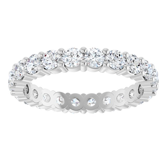 1 1/2 CTW Lab-Grown Diamond Eternity Band, Shared-Prong