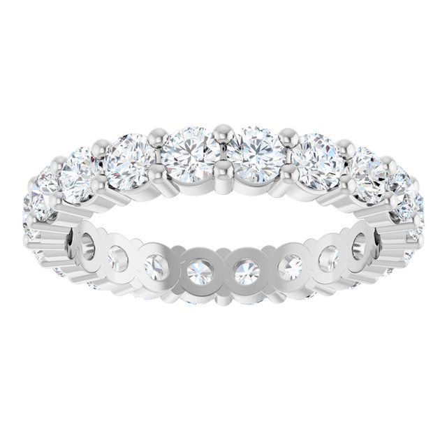 1 5/8 CTW Natural Diamond Eternity Band, 3.19 mm