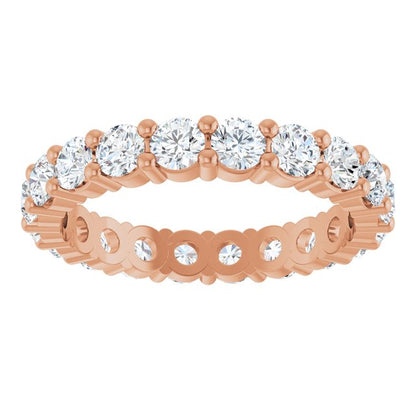1 3/4 CTW Lab-Grown Diamond Eternity Band, 3.1 mm