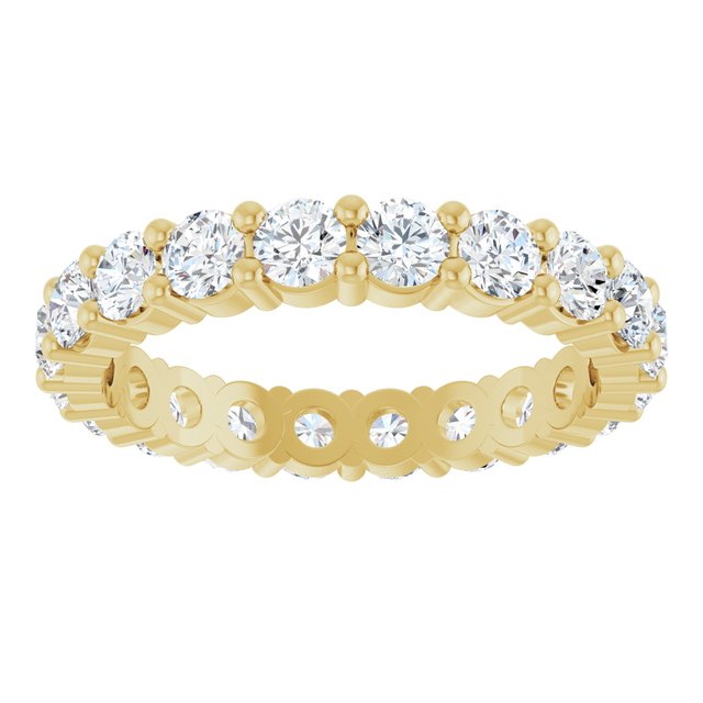 1 3/4 CTW Natural Diamond Eternity Band, 3.1 mm