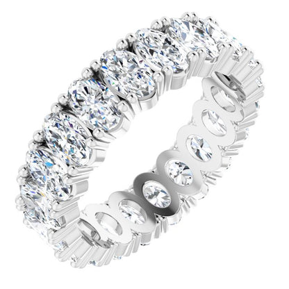 3 5/8 CTW Lab-Grown Diamond Eternity Band, 5.19 mm