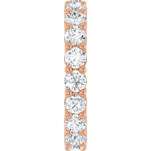 2 1/4 CTW Lab-Grown Diamond Eternity Band, Shared-Prong