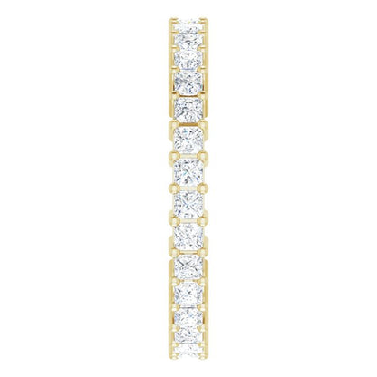 1 1/8 CTW Natural Diamond Eternity Band, 2.48 mm