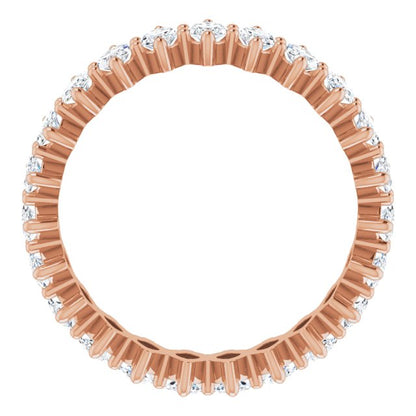 3 CTW Lab-Grown Diamond Eternity Band, 5.51 mm