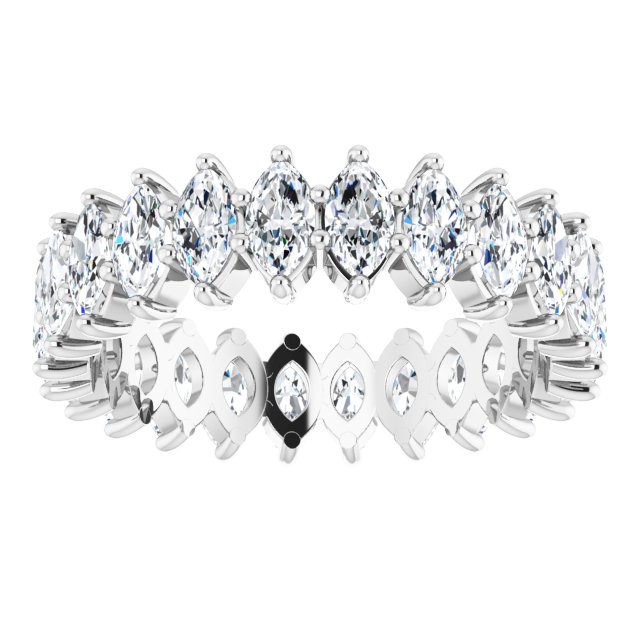 2 1/5 CTW Natural Diamond Eternity Band, 5.18 mm