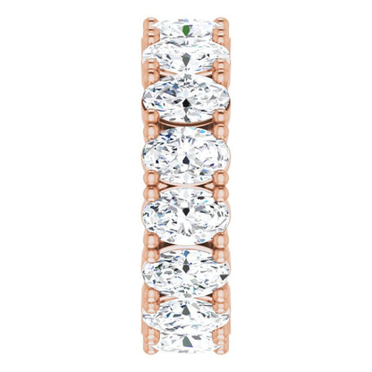 6 3/8 CTW Lab-Grown Diamond Eternity Band, 6.19 mm
