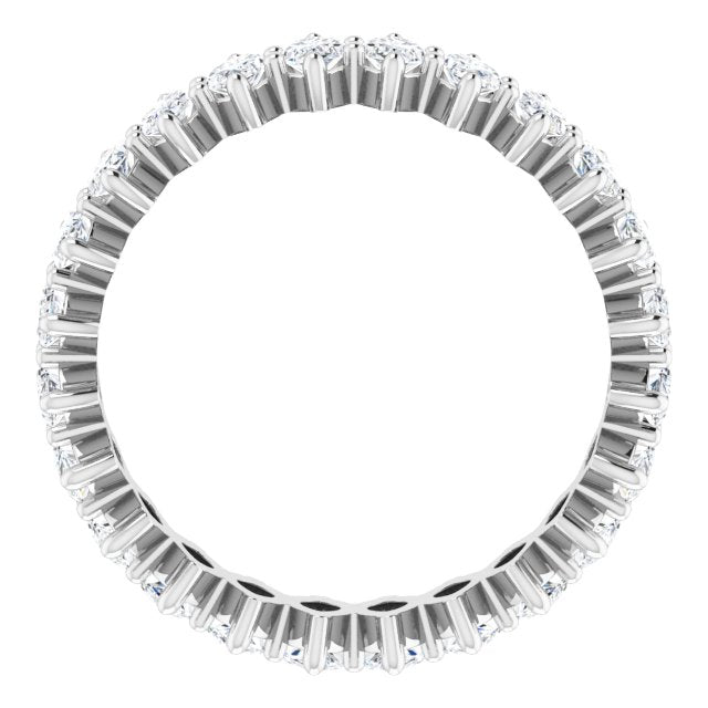 2 1/5 CTW Natural Diamond Eternity Band, 5.18 mm