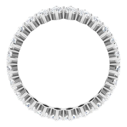 2 1/5 CTW Natural Diamond Eternity Band, 5.18 mm
