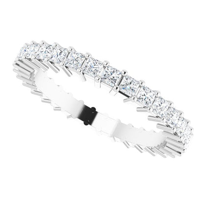 1 1/8 CTW Natural Diamond Eternity Band, 2.48 mm