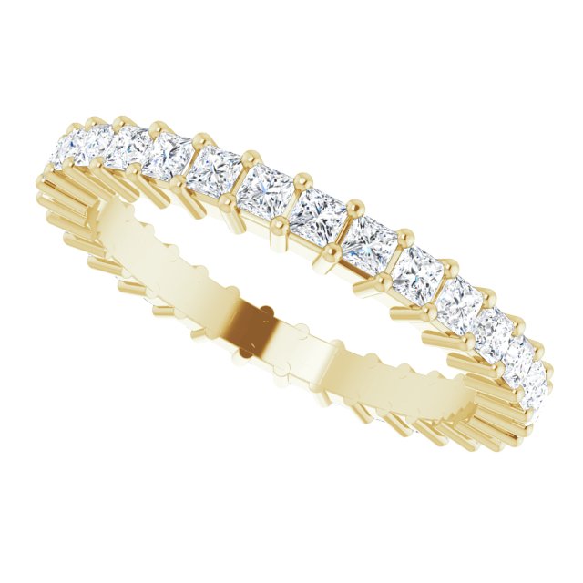 1 1/8 CTW Natural Diamond Eternity Band, 2.48 mm