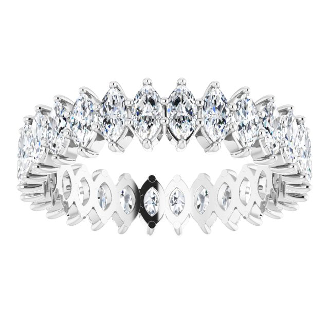 2 CTW Natural Diamond Eternity Band, 3.19 mm
